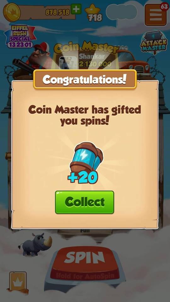Coin Master Spins 50